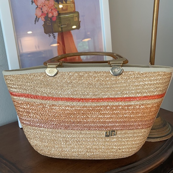 Vintage Pier Fiorgio Straw Handbag - Picture 2 of 8